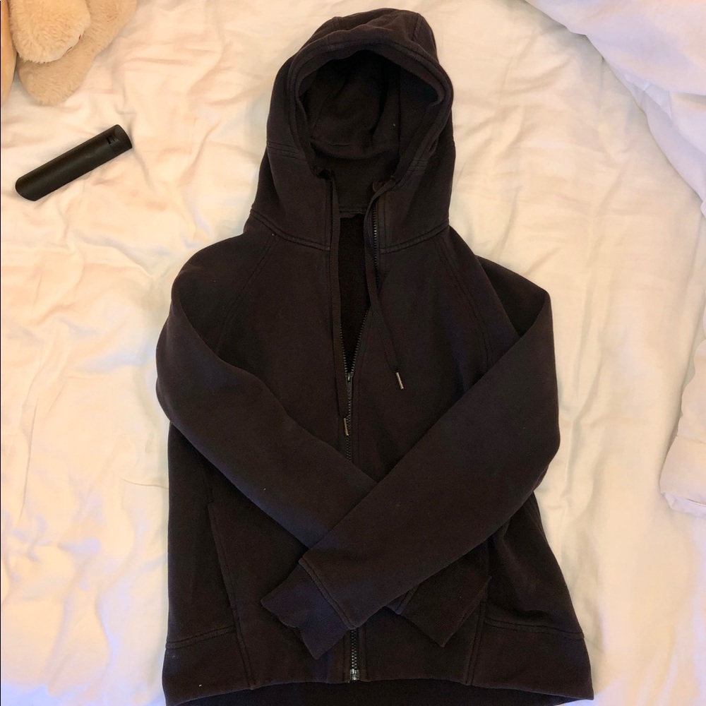 Lululemon Black Zip-Up Hoodie!